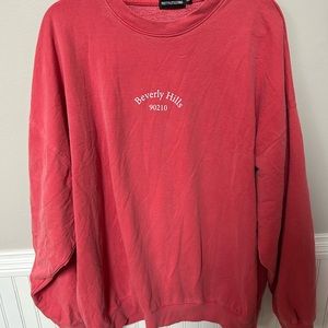 Pretty Little thing Pink Crewneck “Beverly Hills”